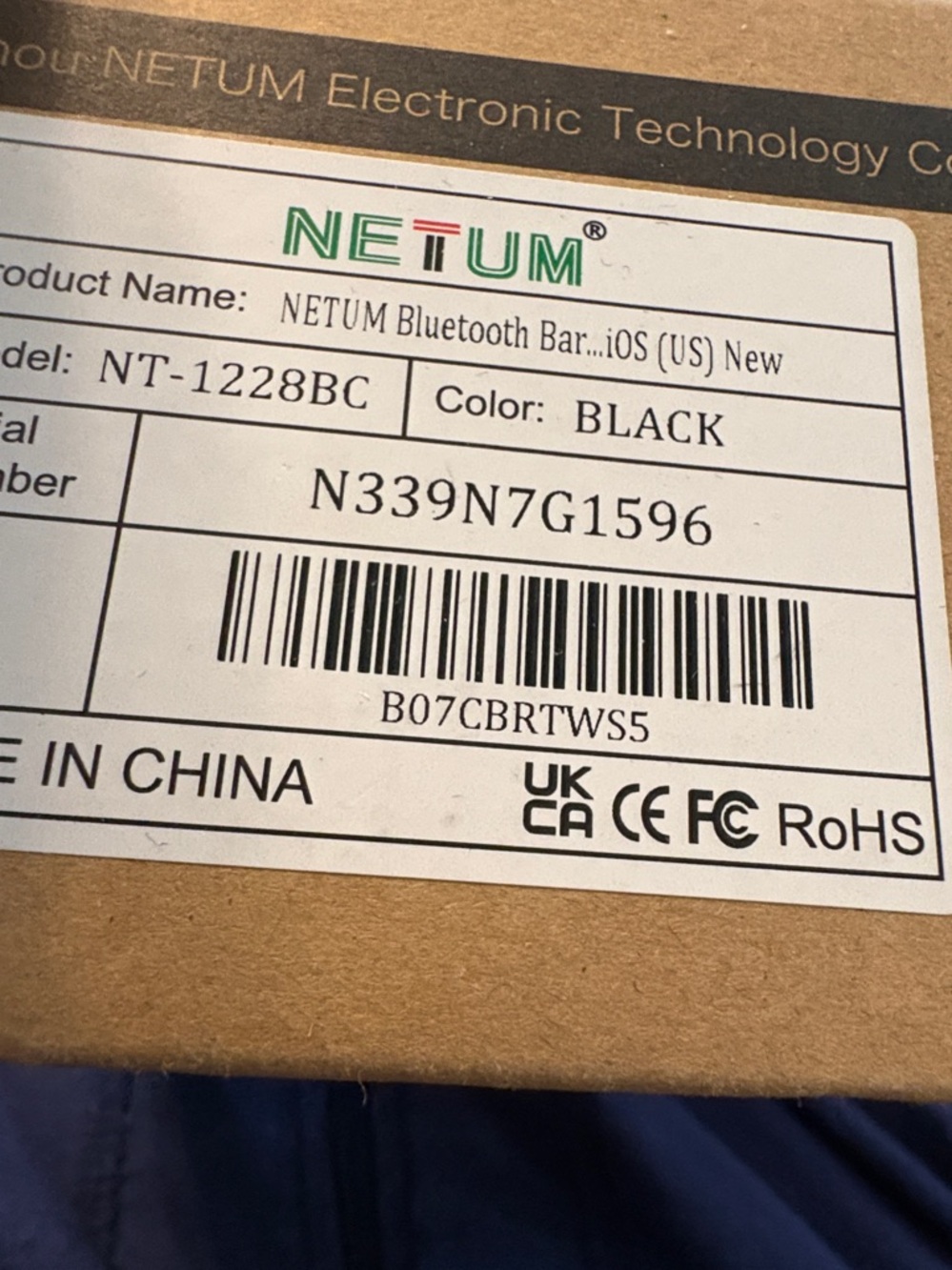 NETUM Bluetooth Barcode Scanner, Compatible with 2.4G Wireless - Picture 10 of 10